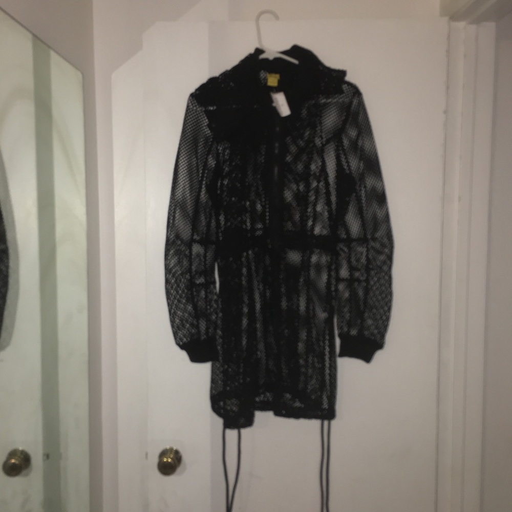 Windsor Brand New With Tags Fishnet Trench Coat